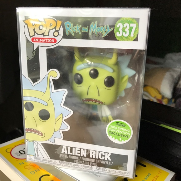 Funko Other - Rick and Morty Alien Rick Funko POP Action Figure